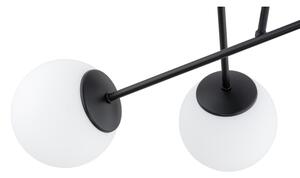 Brilagi - Lustră aplicată MILO 4xE27/60W/230V neagră