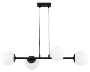 Brilagi - Lustru suspendat pe cablu MILO 4xE27/60W/230V negru
