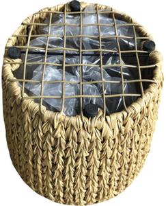 Coș plante Lafiora Ø 35 H 30 cm natur