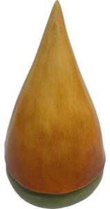 Figurină decorativă gnom Lafiora 20,5x19x31 cm portocaliu/verde
