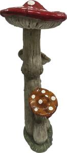 Figurină decorativă ciupercă Lafiora 34x23,5x76 cm
