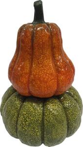 Figurină decorativă dovleac Lafiora 29x29x41,5 cm portocaliu/verde
