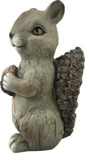 Figurină decorativă veveriță Lafiora 19,5x19x34 cm