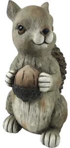 Figurină decorativă veveriță Lafiora 19,5x19x34 cm