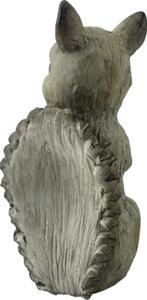 Figurină decorativă veveriță Lafiora 19,5x19x34 cm