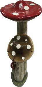 Figurină decorativă ciupercă Lafiora 34x23,5x76 cm