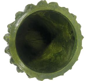 Mască ghiveci Lafiora Fasole ceramică Ø 18 cm H 23 cm verde