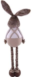 Figurină iepure Lafiora cu picioare extensibile H 135 cm maro