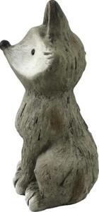 Figurină decorativă vulpe Lafiora 19,5x19x34 cm