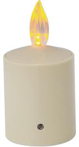Lumânare cu LED H 11,3 cm alb timer 6 h