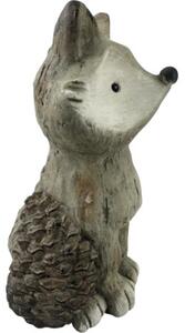 Figurină decorativă vulpe Lafiora 19,5x19x34 cm