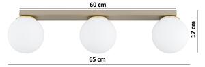 Brilagi - Lampă spot MILO 3xE27/60W/230V bej/auriu