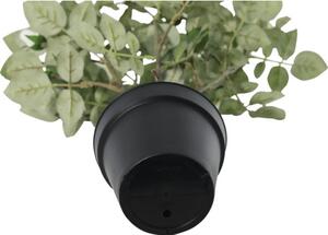 Floare artificială trandafir Lafiora H 78 cm alb