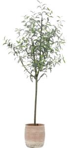 Copac artificial măslin Lafiora în ghiveci H 185 cm verde