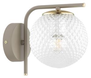 Brilagi - Lampă de perete STELLA 1xE27/60W/230V bej/auriu