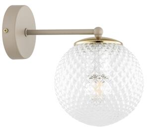 Brilagi - Lampă de perete STELLA 1xE27/60W/230V bej/auriu