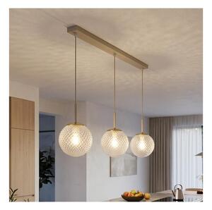 Brilagi - Lustru pe cablu STELLA 3xE27/60W/230V bej/auriu