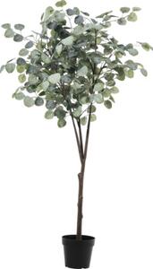 Copac artificial eucalipt Lafiora în ghiveci H 150 cm verde