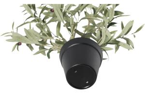 Copac artificial măslin Lafiora în ghiveci H 60 cm verde