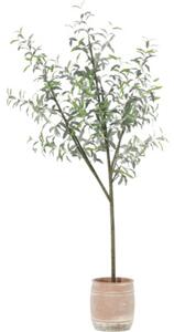 Copac artificial măslin Lafiora în ghiveci H 185 cm verde