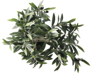 Copac artificial măslin Lafiora în ghiveci H 60 cm verde