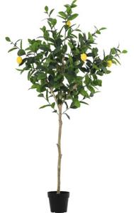 Copac artificial lămâi Lafiora în ghiveci H 180 cm verde