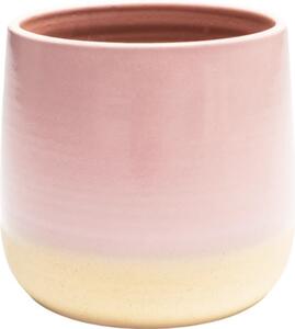 Mască ghiveci Lafiora Equivocal ceramică Ø 18 cm H 17 cm roz