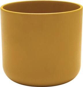 Ghiveci flori Lafiora Alma ceramică Ø 13,5 cm H 12,6 cm galben