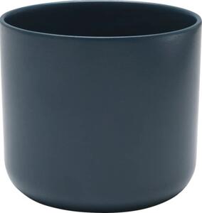 Ghiveci flori Lafiora Alma ceramică Ø 13,5 cm H 12.6 cm albastru