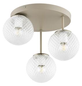 Brilagi - Plafonieră STELLA 3xE27/60W/230V bej/auriu