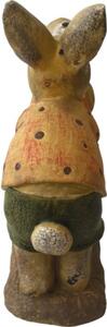 Figurină iepuri Lafiora 37x15x34,5 cm maro