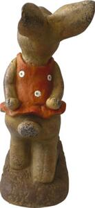 Figurină iepuri Lafiora 37x15x34,5 cm maro