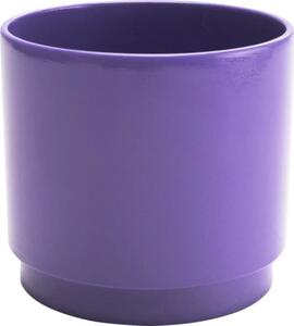 Mască ghiveci Alma Lafiora ceramică Ø 27 cm H 26 cm lila