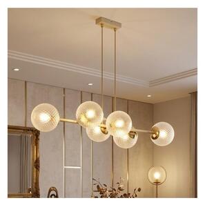 Brilagi - Lustru suspendat pe cablu STELLA 6xE27/60W/230V bej/auriu