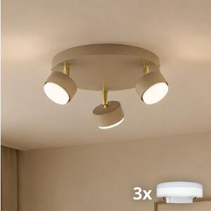 Brilagi - Spot LED MONO 3xGX53/30W/230V bej/auriu
