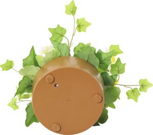 Aranjament plante artificiale Lafiora în ghiveci H 28 cm portocaliu/ galben
