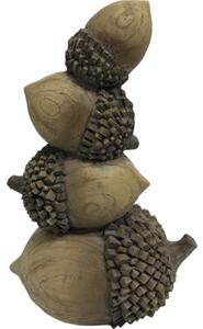Decorațiune ghinde Lafiora 30,5x19x48 cm maro