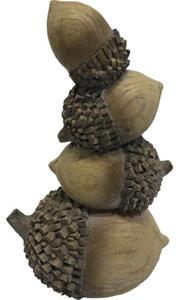 Decorațiune ghinde Lafiora 30,5x19x48 cm maro