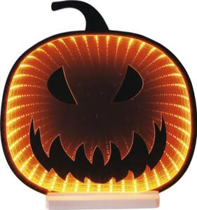 Decorațiune luminoasă dovleac Lafiora Infinity H 28 cm portocaliu