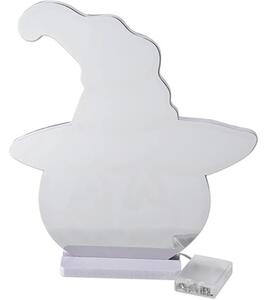 Decorațiune luminoasă dovleac cu pălărie Lafiora Infinity H 35 cm lumină colorată