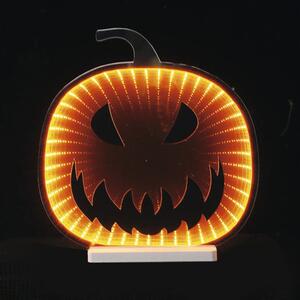 Decorațiune luminoasă dovleac Lafiora Infinity H 28 cm portocaliu