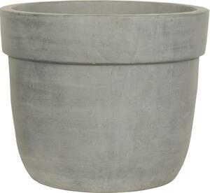 Ghiveci flori Lafiora teracotă Ø 26 cm H 21 cm gri