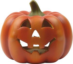 Decor toamnă dovleac Halloween Lafiora 25x25x20 cm teracotă
