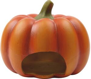 Decor toamnă dovleac Halloween Lafiora 25x25x20 cm teracotă