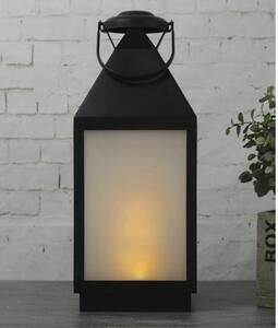 Felinar cu baterie LED, H 46 cm, alb cald