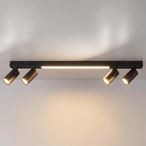 Brilagi - Spot LED SELE 4xGU10/30W/230V + LED/25W negru