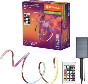 Ledvance - Bandă solară LED RGB reglabilă FLEX MAGIC 5 m LED/1,6W/3,7V IP44 + telecomandă