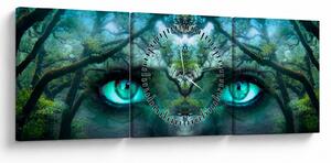 Tablou - Privire (cu ceas) (90x30 cm)