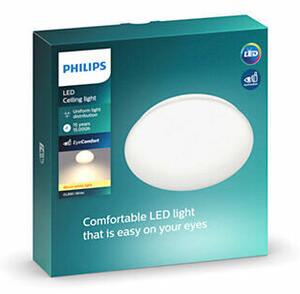 Plafonieră cu LED Philips 8718699681036 Moire 6 W 600lm 2700K 22,5 cm, alb