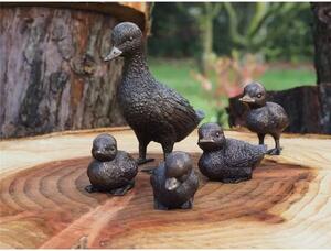 Set de 5 Figurine, Bronz, Ducks 19 x 8 x 16 cm